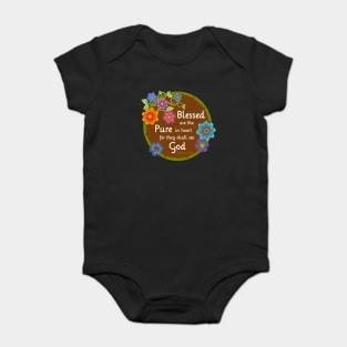 Blessed are the Pure Baby Bodysuit